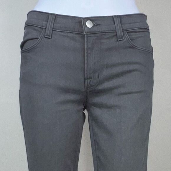 J Brand Gotham Super Skinny Gray Jeans - Picture 2 of 14